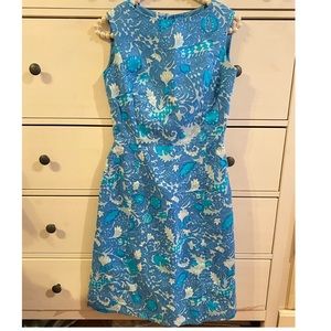 Vintage 60s blue Dress